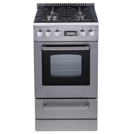 Avanti Avanti 20" ELITE Series Gas Range, Stainless Steel DGR20P3S